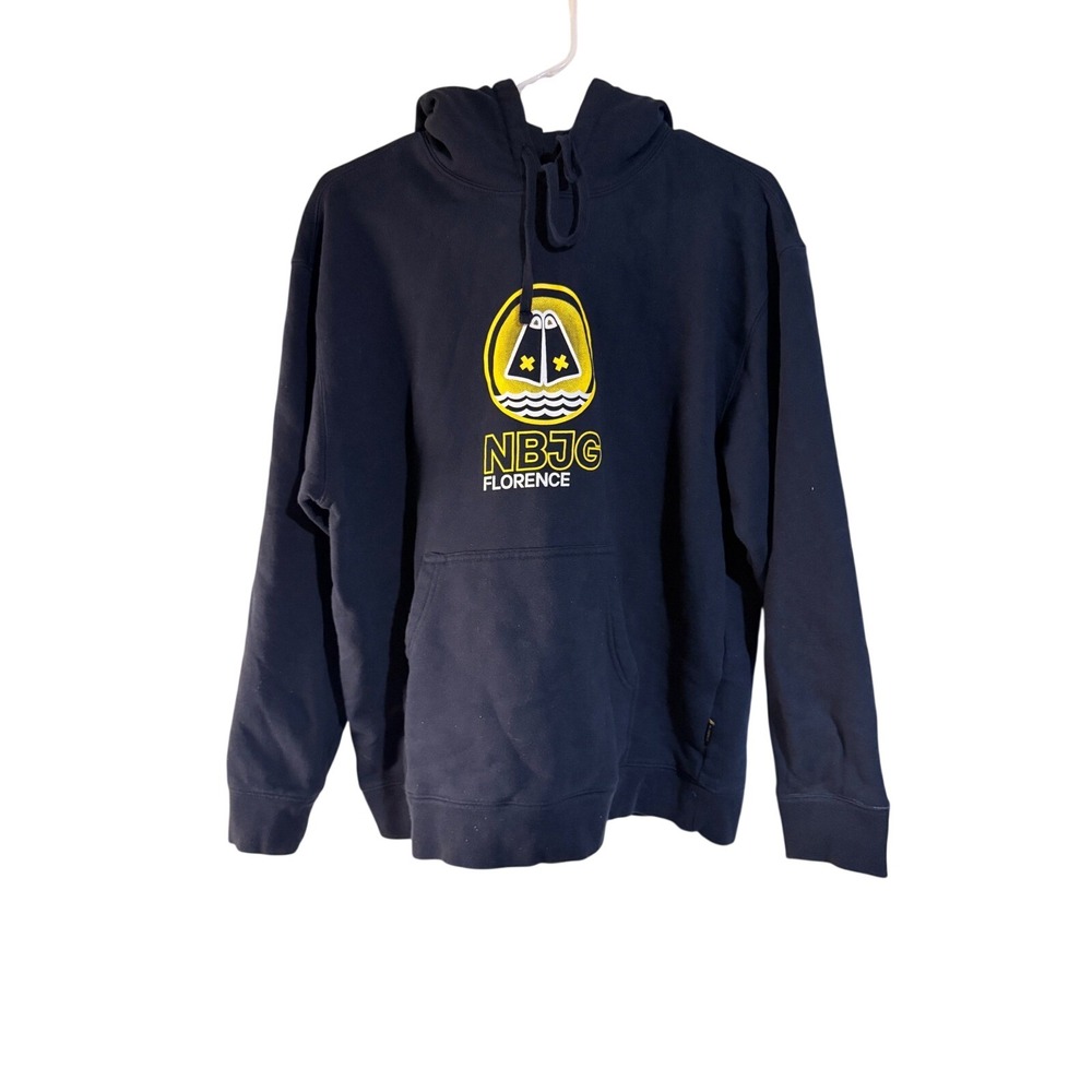 Florence Marine X NBJG Newport Beach Junior Guards Pullover Surf Hoodie Men M